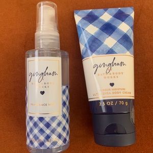 Gingham by Bath and Body Works Travel Collection